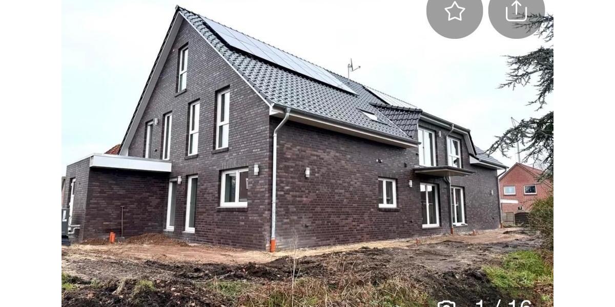 Dachgeschoßwohnung Südbrookmerland - 2 Zimmer, 75 m&sup2;, 880&euro; | Angebot:26268025