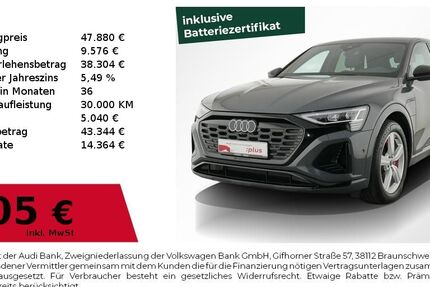Audi Q8 e-tron 69.088 km 47.880 &euro; Nürnberg 90441