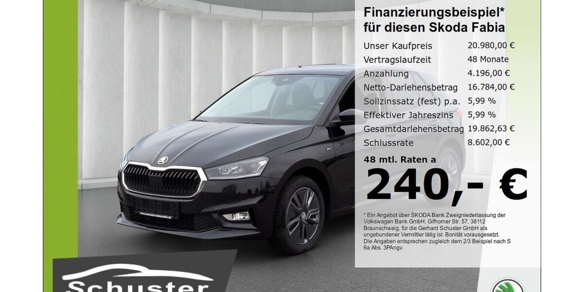 Skoda Fabia 22.808 km 20.980 &euro; Ruhstorf 94099