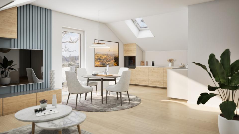 Dachgeschoßwohnung Heldenstein - 2 Zimmer, 73 m&sup2;, 950&euro; | Angebot:26322276