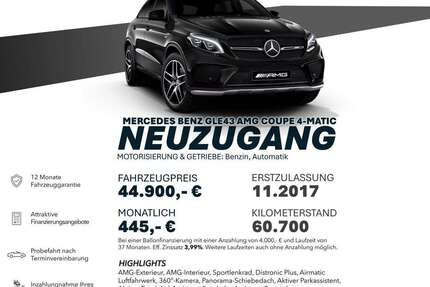 Mercedes-Benz GLE 43 AMG 60.700 km 44.900 &euro; Ebersbach an der Fils 73061