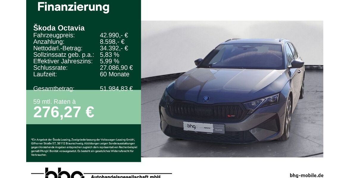 Skoda Octavia 9.641 km 49.990 &euro; Rottweil 78628