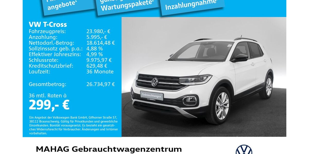 VW T-Cross 30.972 km 23.980 &euro; München 80935
