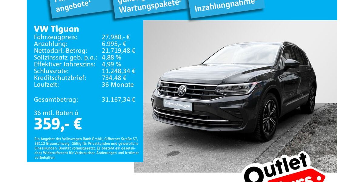 VW Tiguan 51.033 km 27.980 &euro; Dachau 85221
