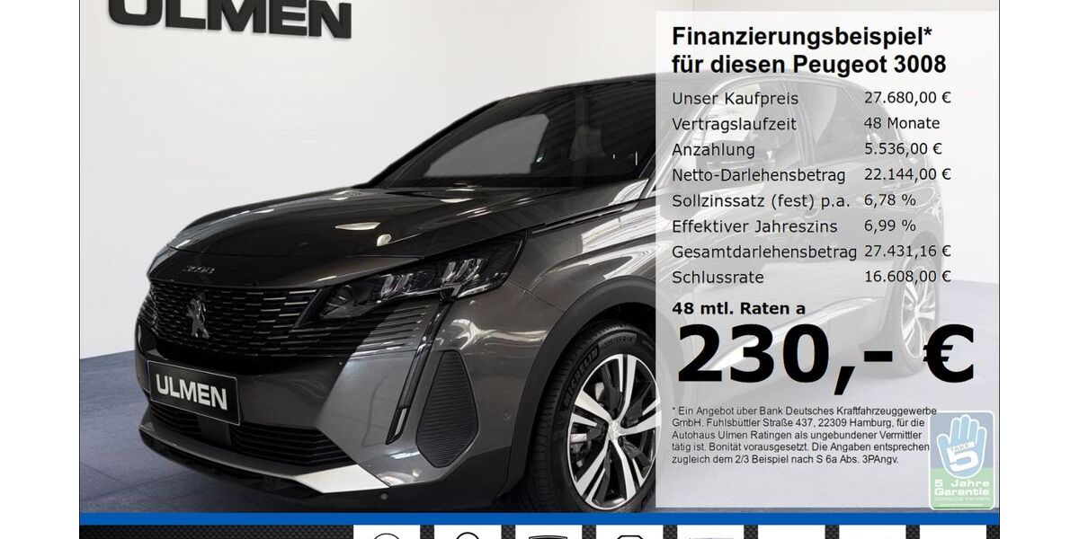 Peugeot 3008 15.997 km 23.990 &euro; Ratingen 40880