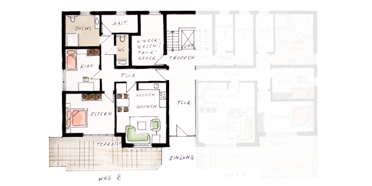 Erdgeschoßwohnung Hellenthal - 3 Zimmer, 102 m&sup2;, 1.224&euro; | Angebot:25959250
