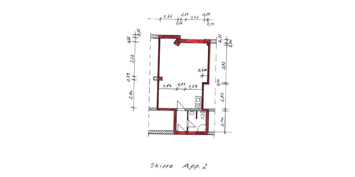 Erdgeschoßwohnung Ilmenau - 1 Zimmer, 40 m&sup2;, 370&euro; | Angebot:26679333