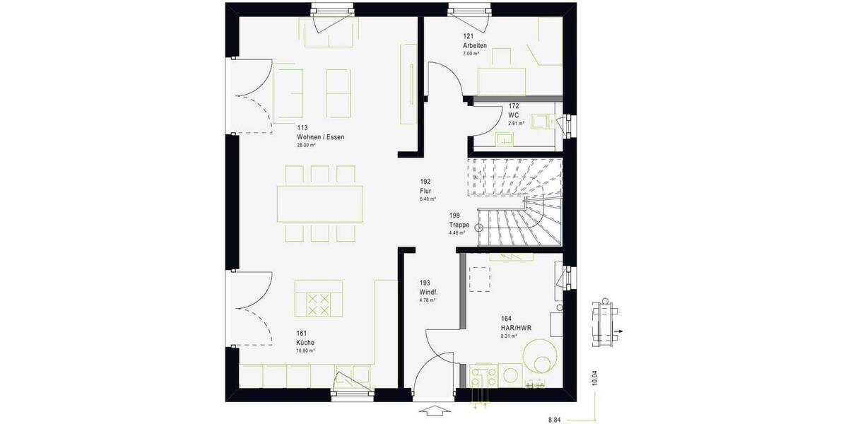 Einfamilienhaus Gützkow Fritzow - 5 Zimmer, 145 m&sup2;, 273.000&euro; | Angebot:26787790