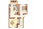 Etagenwohnung Halle Lutherplatz - 2 Zimmer, 48 m&sup2;, 400&euro; | Angebot:26432995