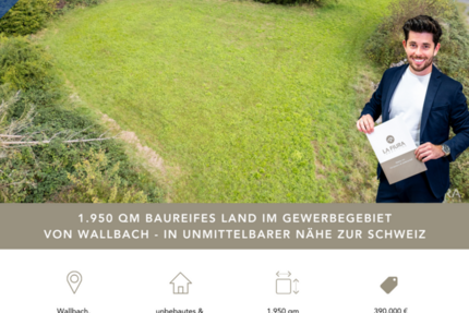 Grundstück in Bad Säckingen 390.000 € 1950 m² zimmer