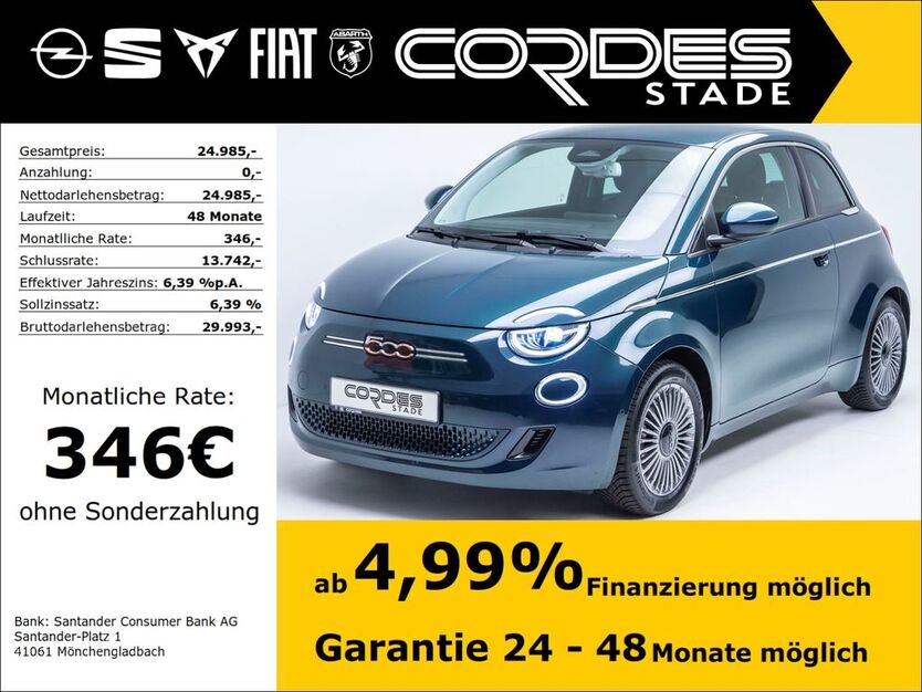 Fiat 500 13.791 km 24.985 € Stade 21680