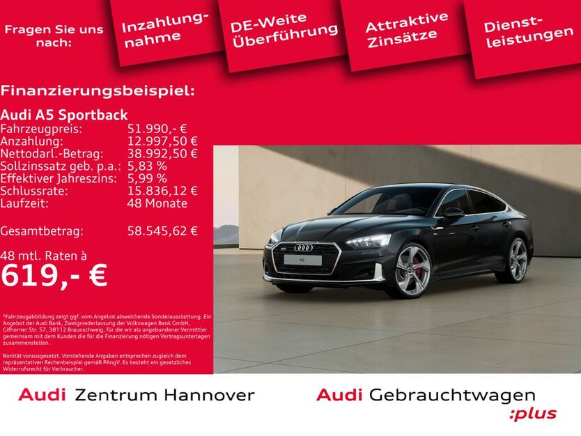Audi A5 22.018 km 51.450 € Hannover 30179