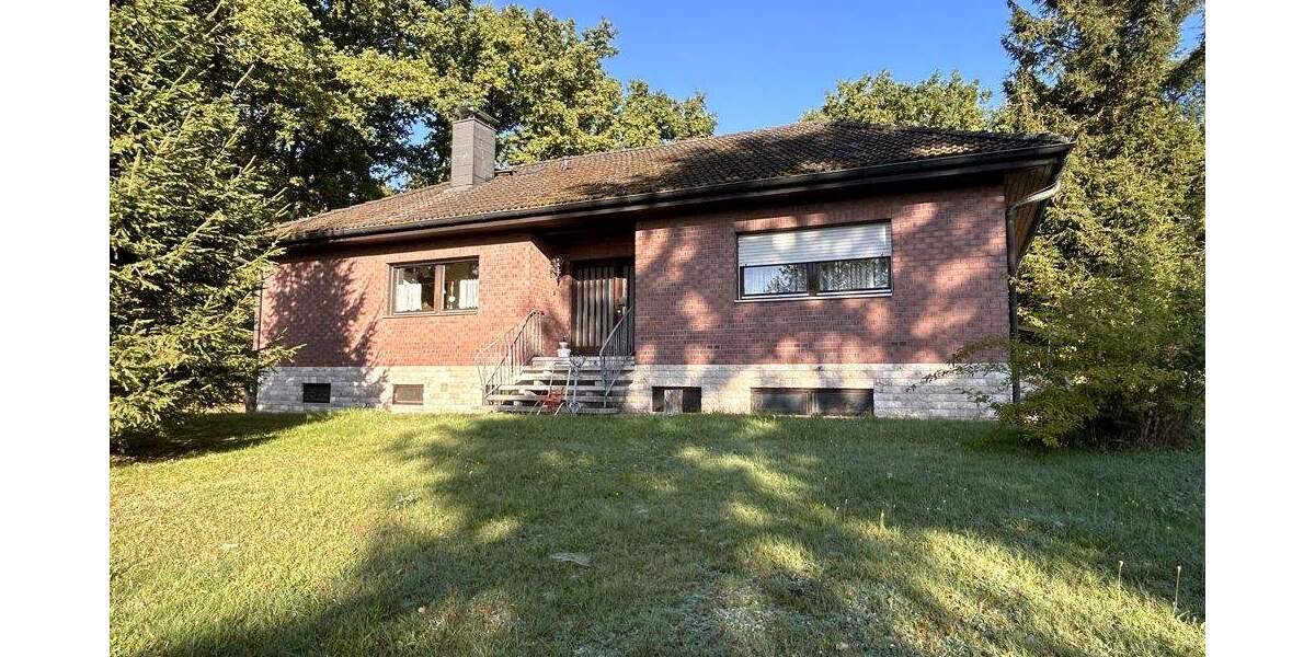 Bungalow in Ortsrandlage mit Blick auf Bäume und Natur 5 zimmer