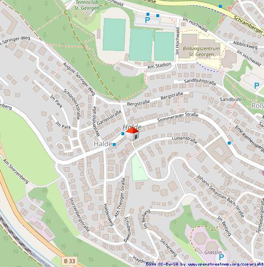 Etagenwohnung Sankt Georgen im Schwarzwald - 2.5 Zimmer, 80 m&sup2;, 690&euro; | Angebot:25570119