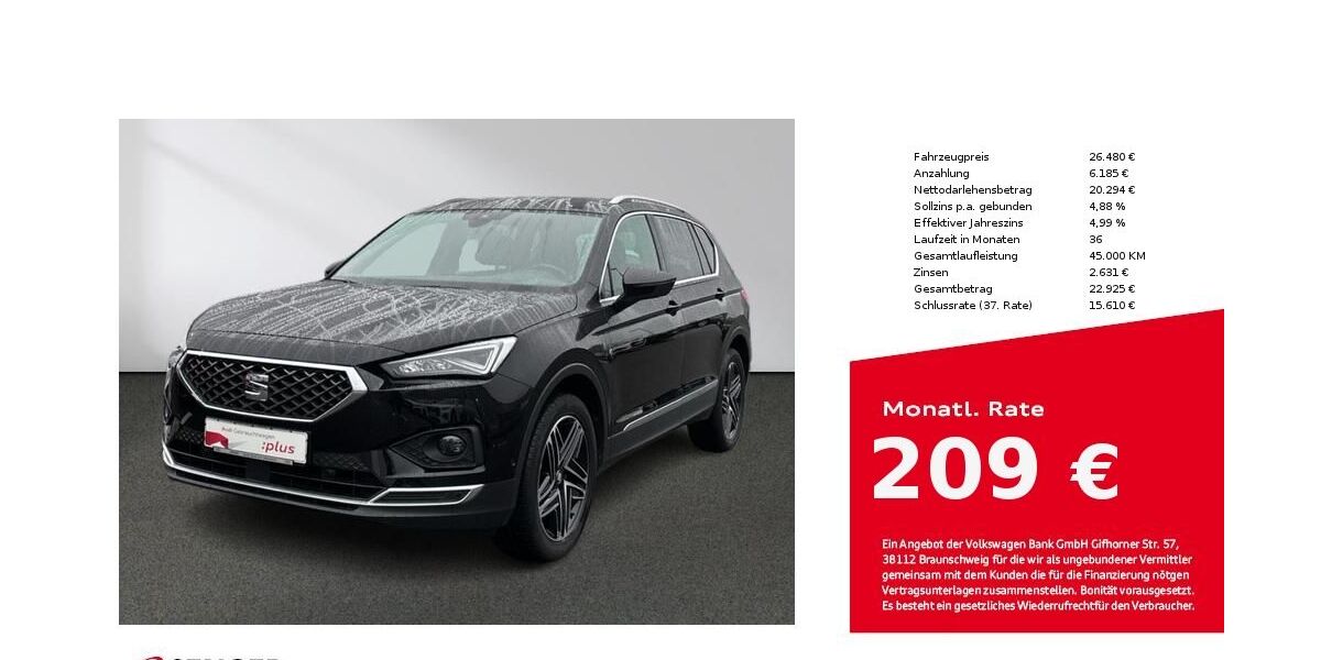 Seat Tarraco 84.623 km 25.880 &euro; Bielefeld 33609