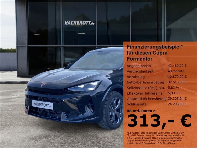 Cupra Formentor 3.564 km 43.480 € Hannover 30165