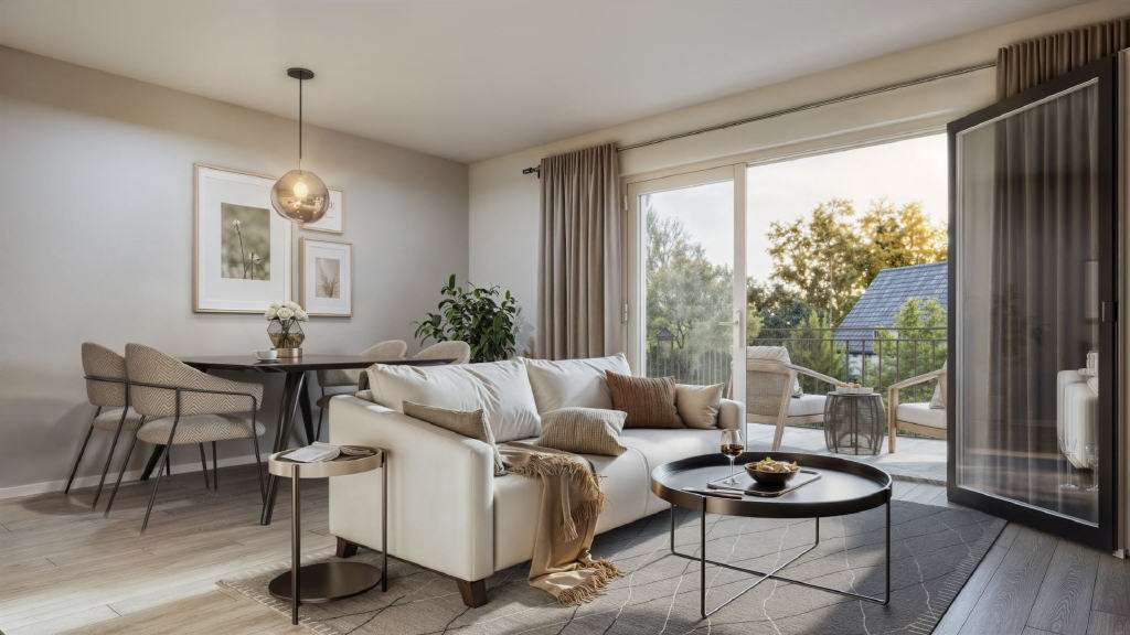 Etagenwohnung Geretsried - 3 Zimmer, 62 m&sup2;, 459.000&euro; | Angebot:24774045