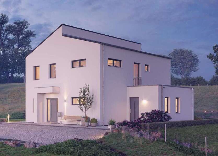 Lichtdurchflutete Räume, offene Atmosphäre - mehr Freiraum für Sie! Ein Effizienshaus von massa haus