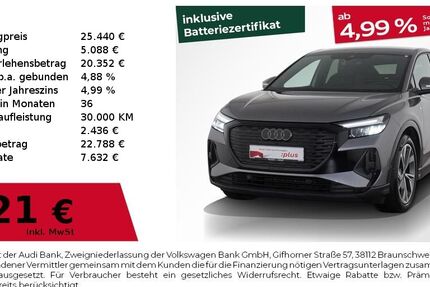 Audi Q4 e-tron 97.021 km 25.440 &euro; Nürnberg 90441