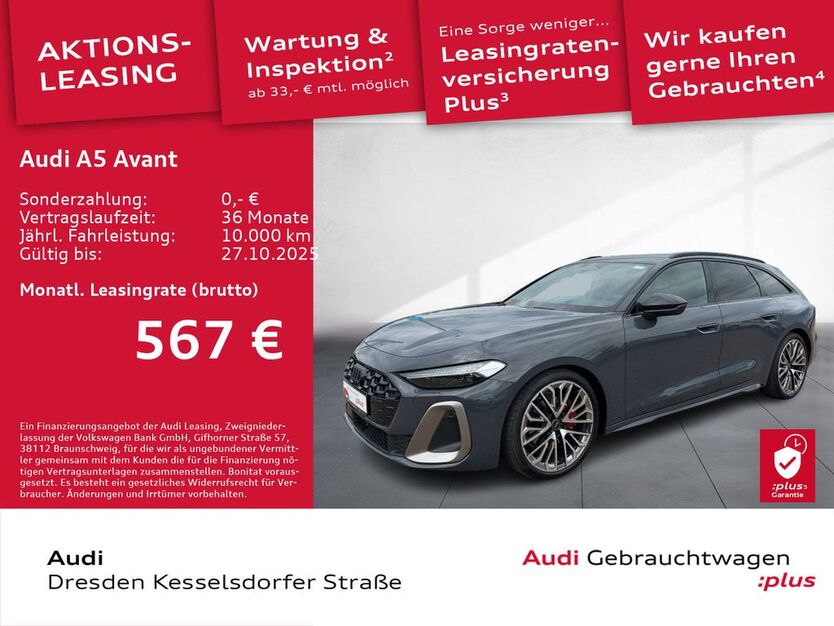 Audi A5 2.236 km 61.490 € Dresden 01169