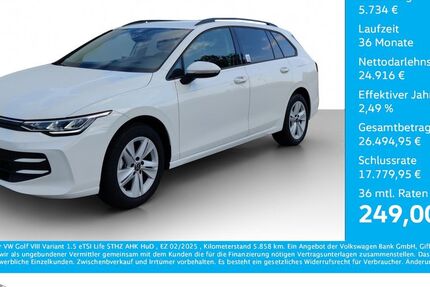 VW Golf 5.858 km 29.890 € Bernsdorf 09337