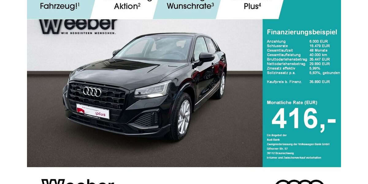 Audi Q2 28.980 km 34.789 &euro; Weil der Stadt 71263