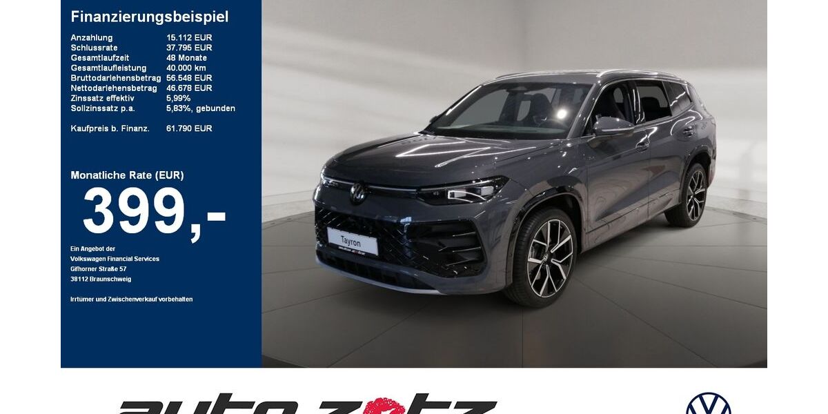 VW Tayron 1.200 km 61.790 &euro; Landau 76829