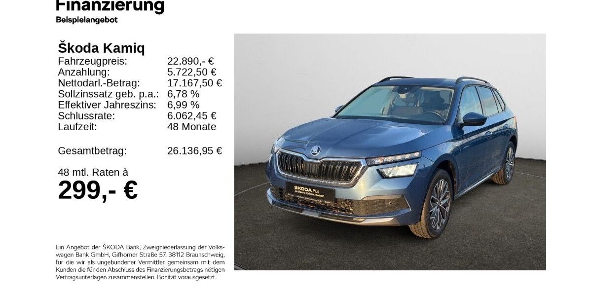 Skoda Kamiq 70.000 km 22.590 &euro; Hildesheim 31137