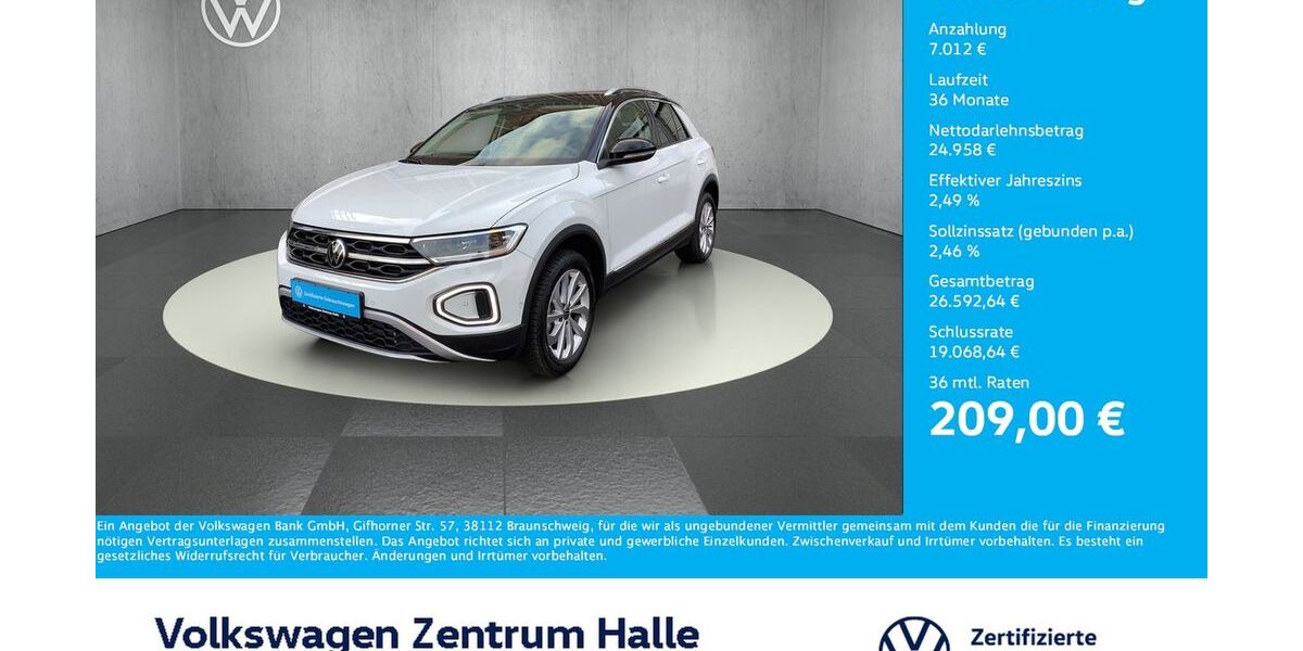 VW T-Roc 13.443 km 31.470 &euro; Halle/Saale 06110