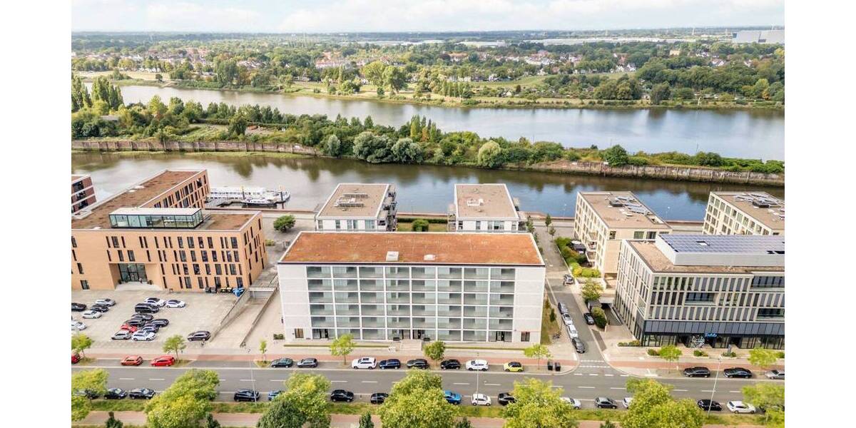 Etagenwohnung Bremen Handelshäfen - 2 Zimmer, 51 m&sup2;, 799&euro; | Angebot:25996312