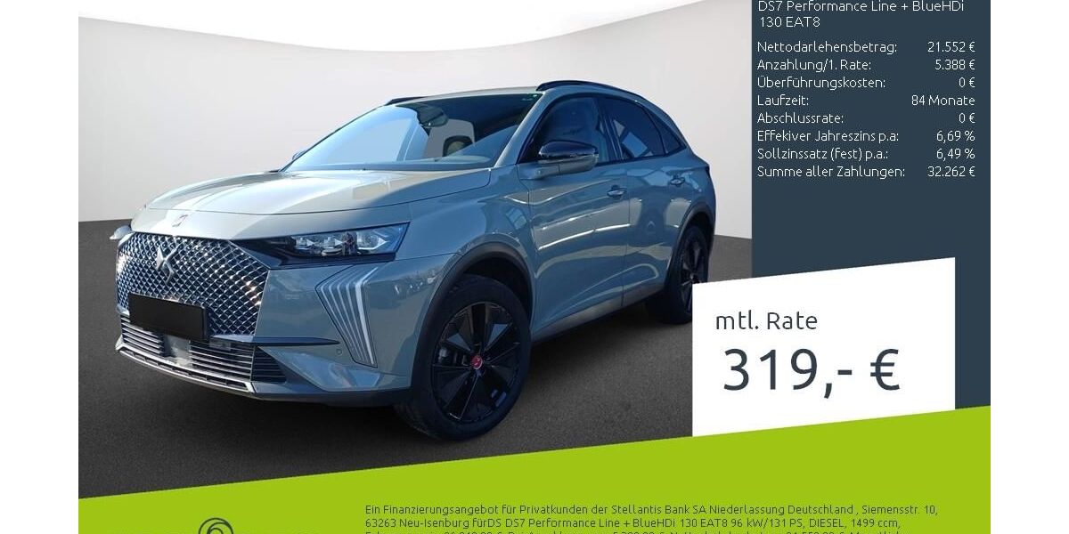 DS Automobiles DS7 (Crossback) 56.891 km 26.940 &euro; Dülmen 48249