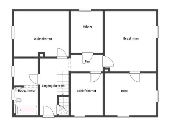 Einfamilienhaus Schweinfurt Gartenstadt - 8 Zimmer, 196 m&sup2;, 1.100&euro; | Angebot:26266110