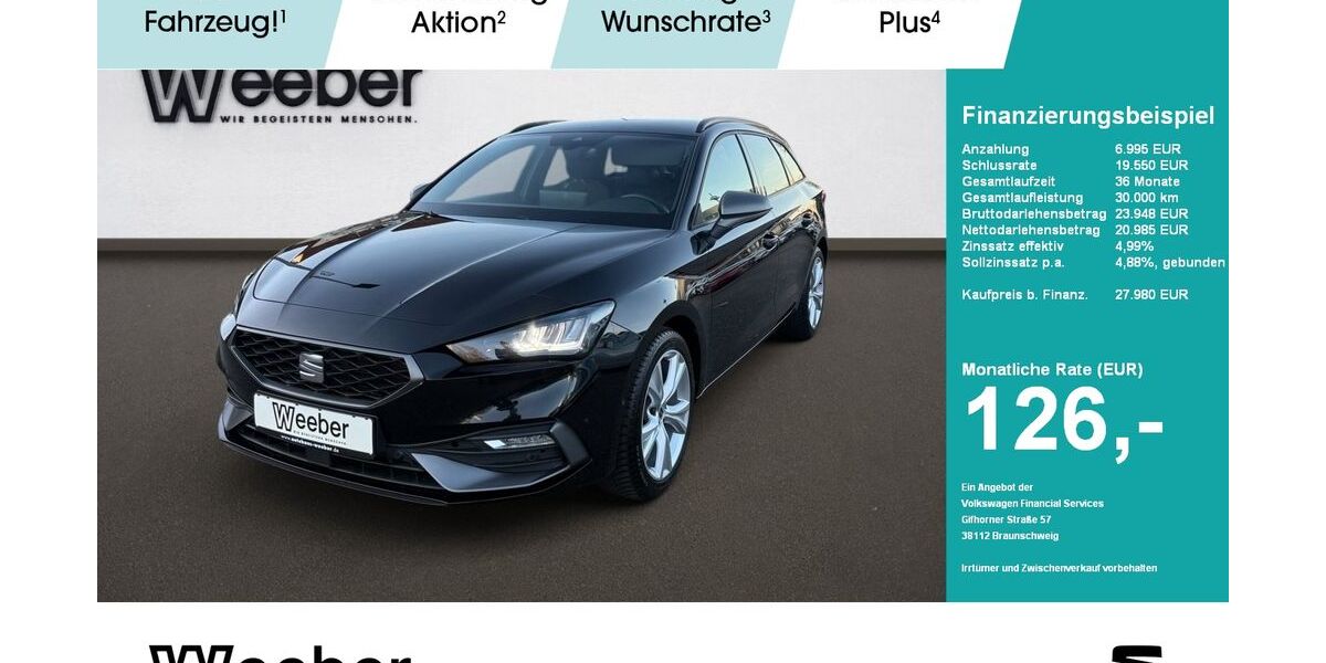 Seat Leon 14.196 km 27.980 € Weil der Stadt 71263