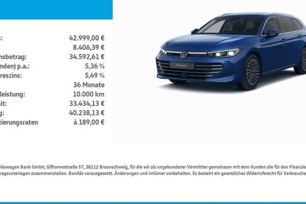 VW Passat Variant 23.046 km 42.999 &euro; Nordhausen 99734