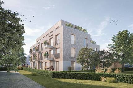 Attraktive Neubauwohnung ganz nach Ihrem Geschmack - optimal geschnittene Zwei-Zimmer-Wohnung 2 zimmer