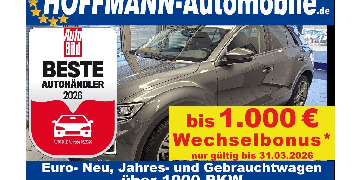VW T-Roc 39.374 km 19.450 &euro; Wolfsburg-Heiligendorf 38444