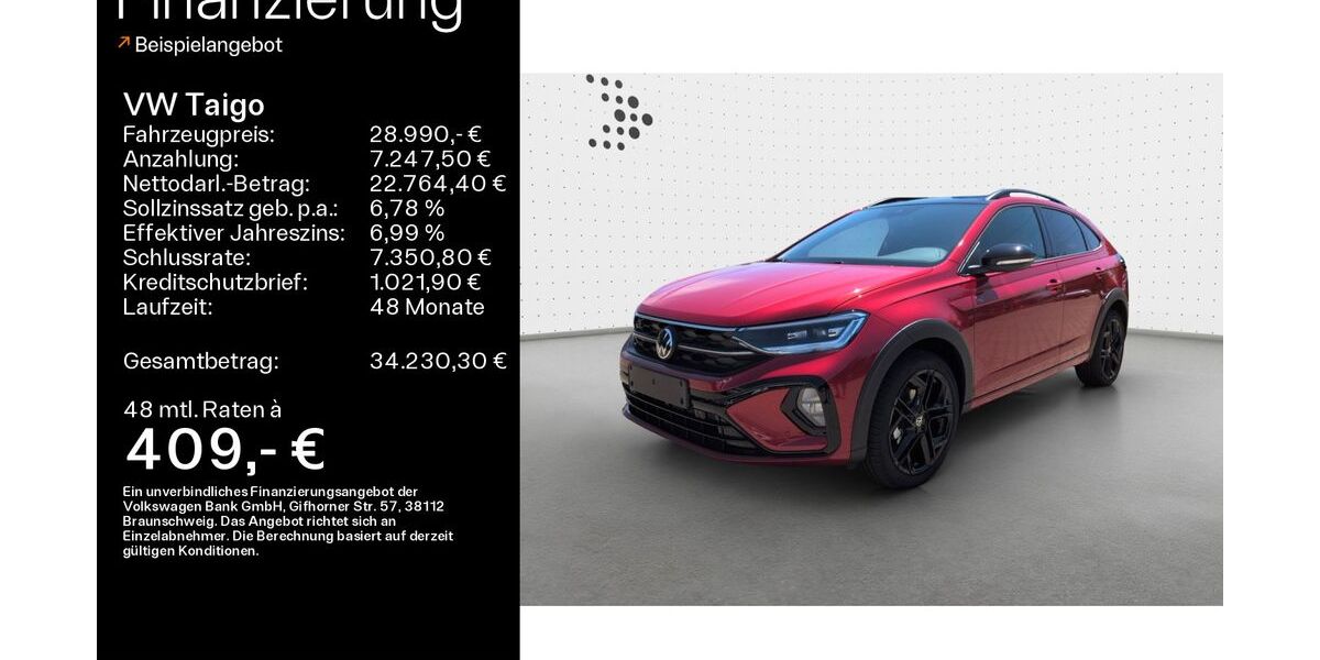 VW Taigo 1.090 km 28.470 &euro; Haßfurt 97437