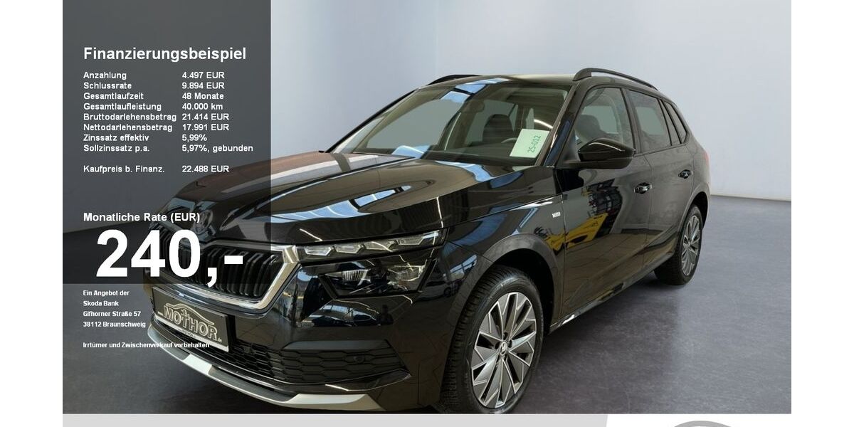 Skoda Kamiq 53.629 km 22.188 &euro; Brandenburg 14770