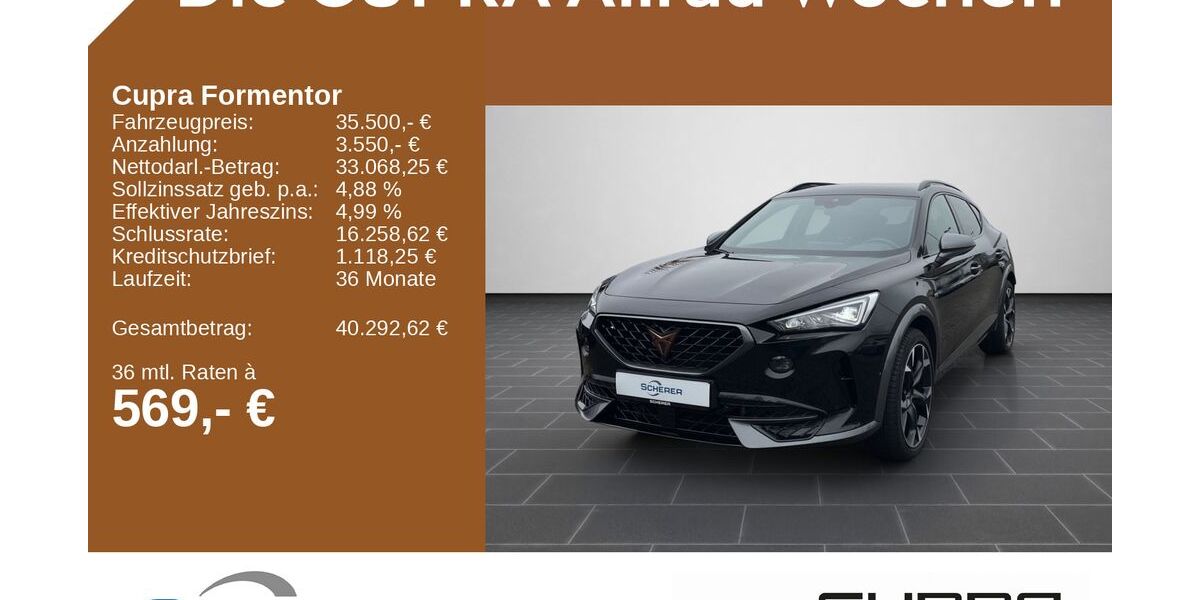 Cupra Formentor 24.700 km 33.500 &euro; Mainz 55129