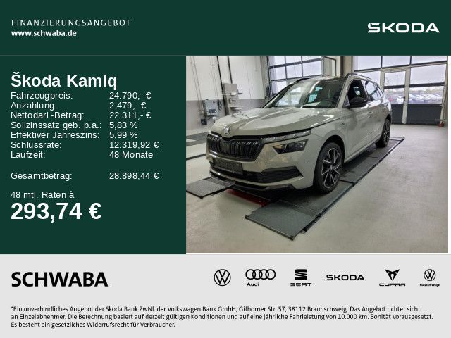Skoda Kamiq 55.600 km 24.790 € Gersthofen 86368