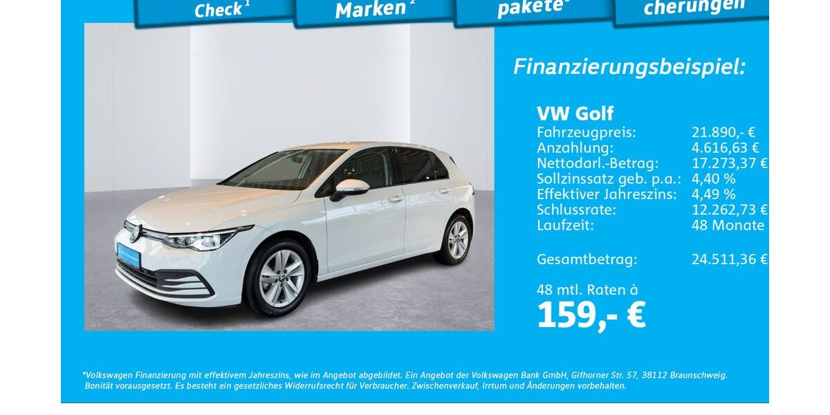 VW Golf 38.956 km 20.190 &euro; Glinde 21509