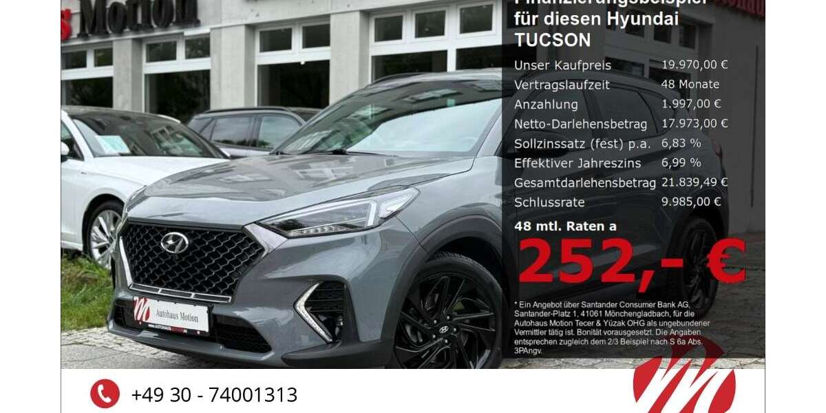 Hyundai TUCSON 72.000 km 19.970 &euro; Berlin 12305