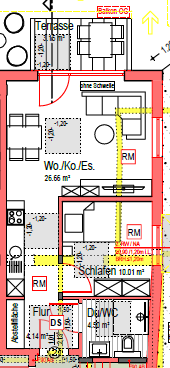 *2-Zimmerwohnung im Erdgeschoss mit Terrasse und Gartenanteil*Neubau-Erstbezug* - Erdgeschoßwohnung Harsewinkel | Angebot:26750560
