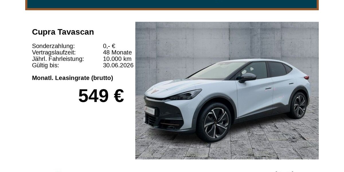 Cupra Tavascan 2.500 km 45.990 &euro; Bayreuth 95448