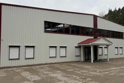 Büro & Lagerhalle | 1.050 m² | ab 01.07.26 | Ludwigslust Schwerin A14 A24 zimmer