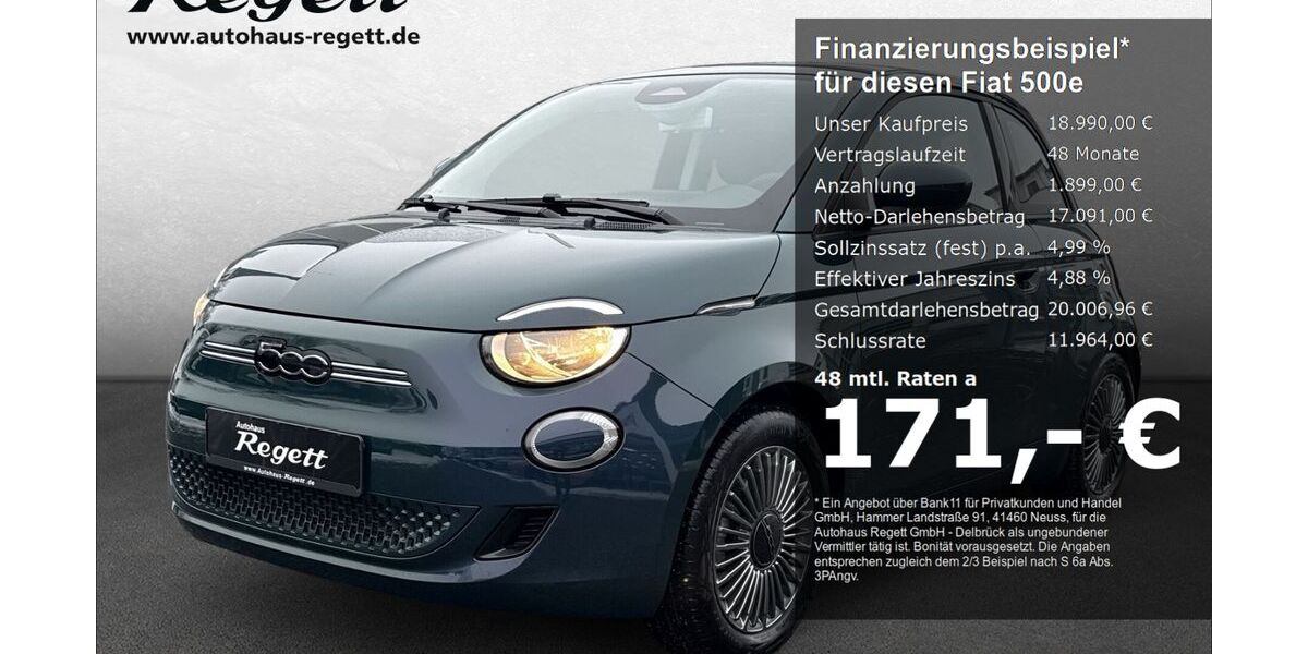 Fiat 500e 40.998 km 18.990 &euro; Delbrück-Westenholz 33129