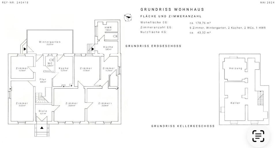 Einfamilienhaus Havelberg - 10 Zimmer, 333 m&sup2;, 489.000&euro; | Angebot:26971204