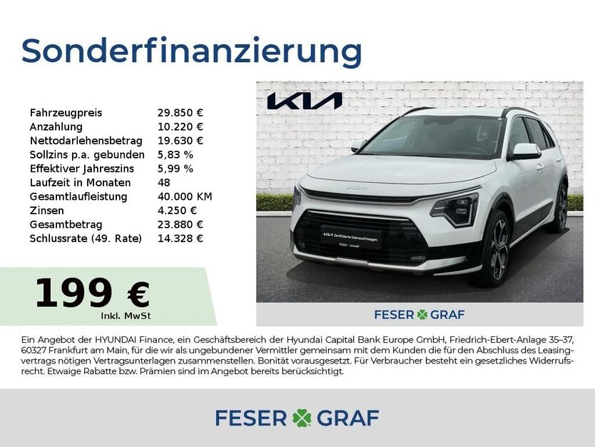 Kia Niro 8.399 km 29.350 € Roth 91154