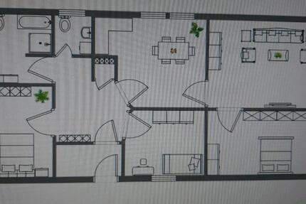 Wohnung 97m² (107m² Nutzfläche) zum 1. Okt.2025 4 zimmer
