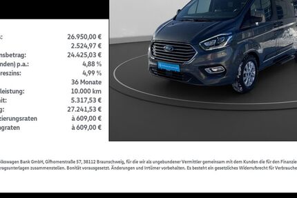 Ford Tourneo Custom 93.000 km 26.479 &euro; Mühlhausen/Thüringen 99974